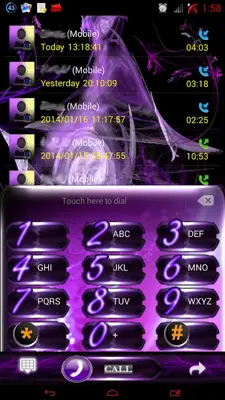 Purple Flame android App screenshot 3